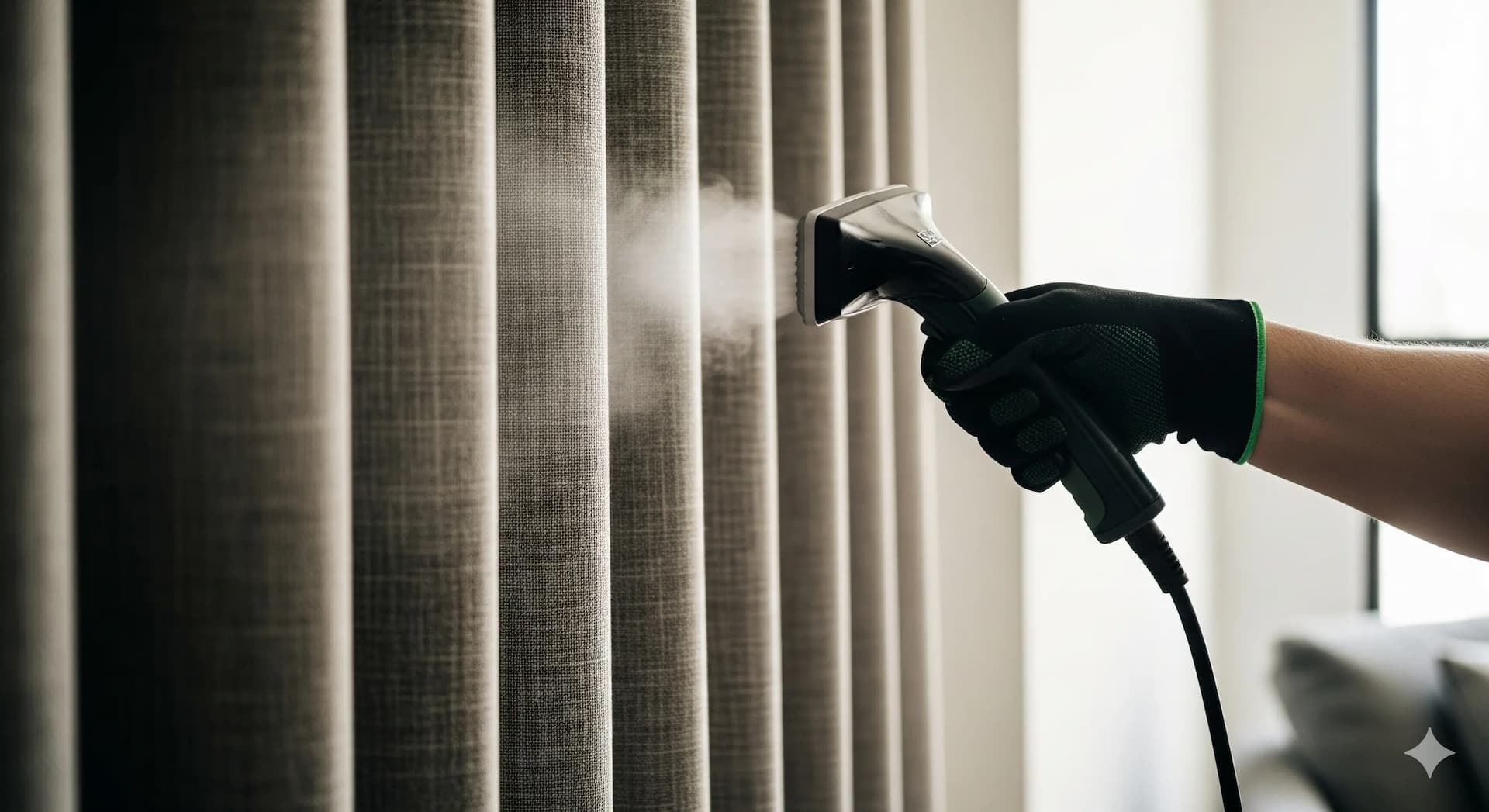 Lavado e Instalación de Cortinas